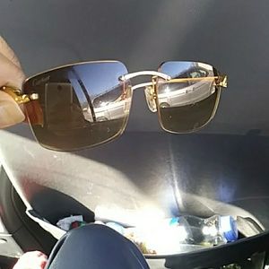 Panther cartier wire sunglasses